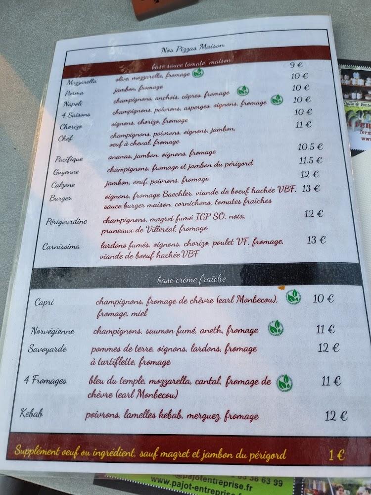 Le Pied de Poule - Menu Image 3